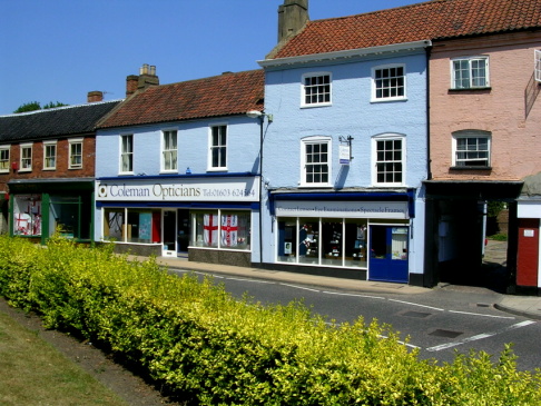 Coleman Opticians, shops, St Augustines Street, Norwich